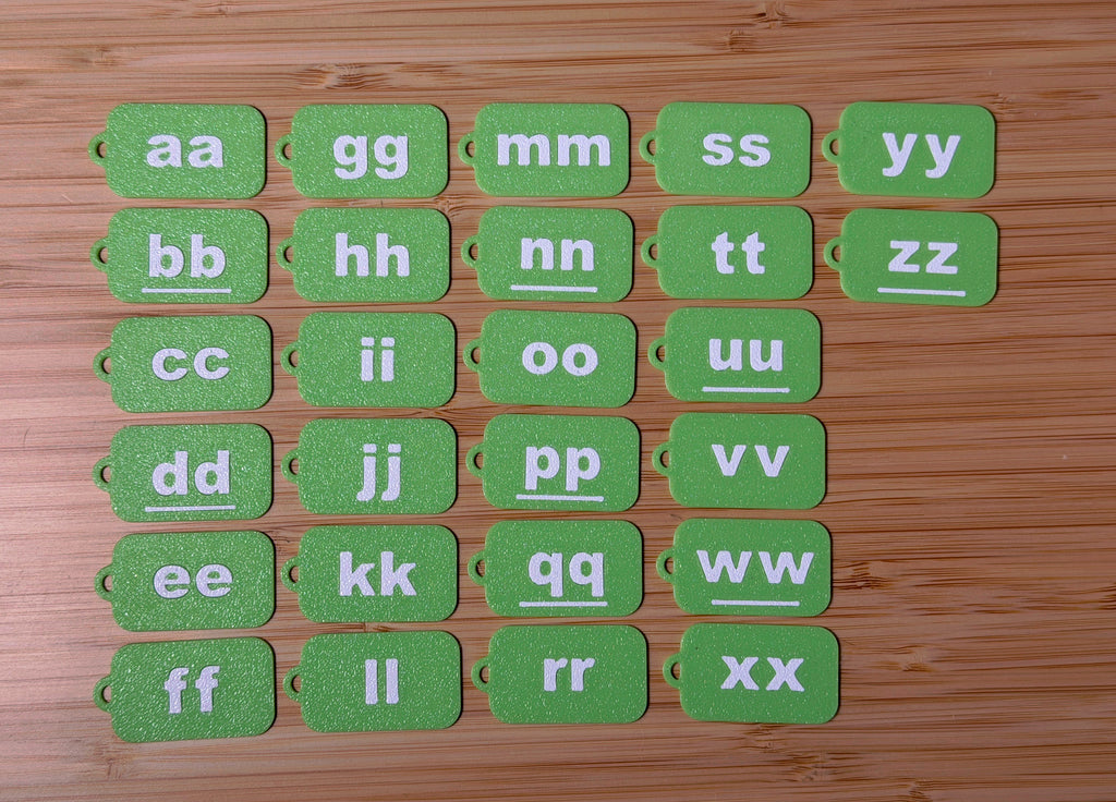 Letter Tags