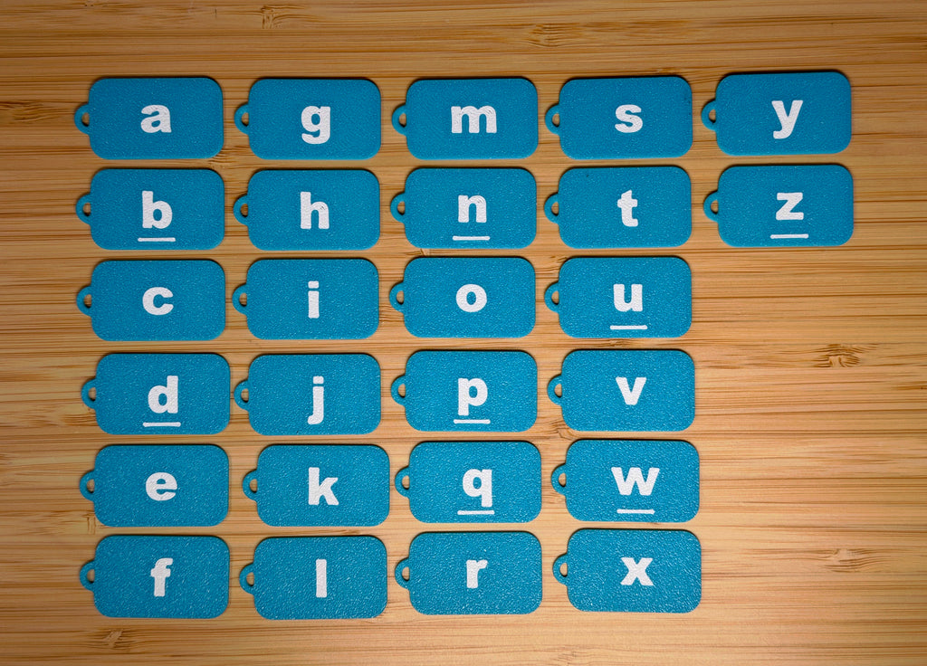 Letter Tags