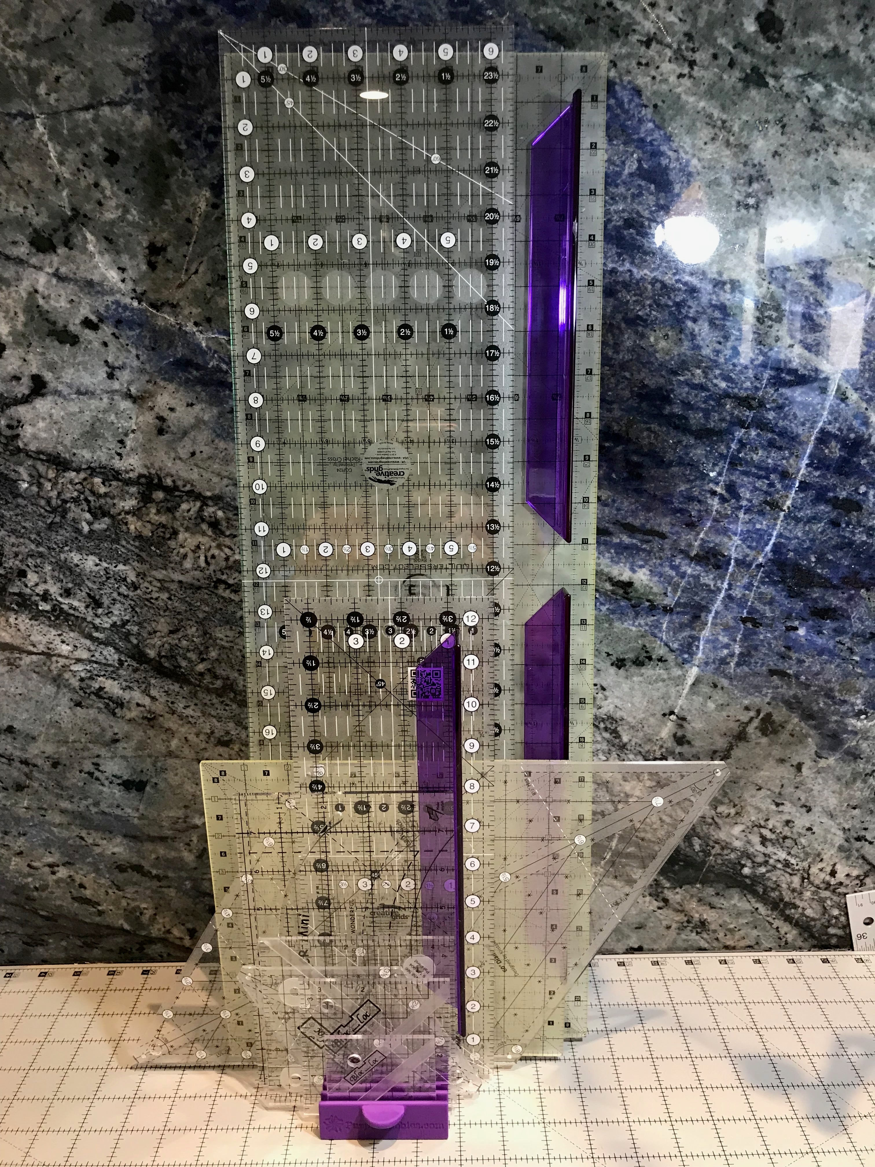 Quilt Ruler Stands