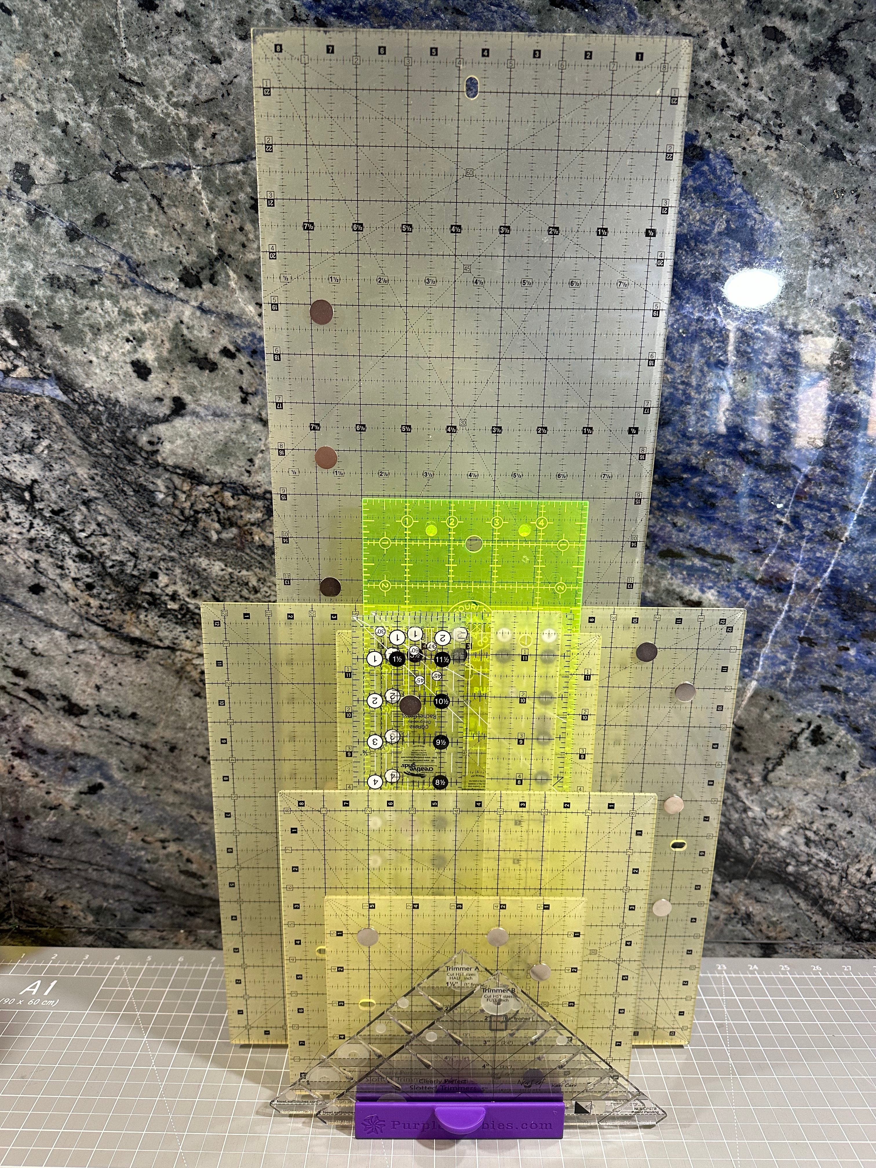 Quilt Ruler Stands
