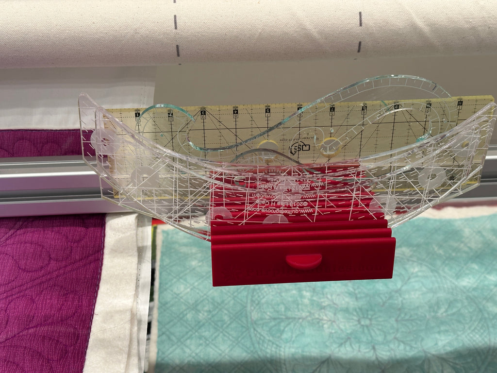 Ruler Stand for Bernina Quilt Frame