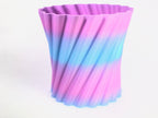 Swirled Trash Can