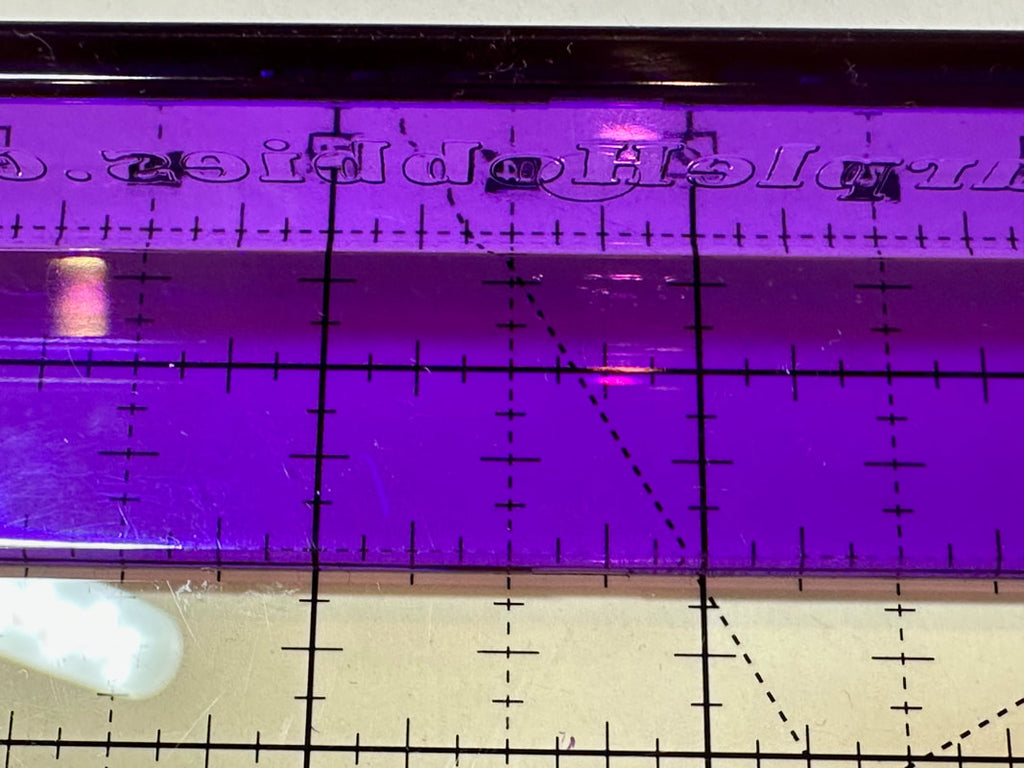 Transparent Ruler Handles