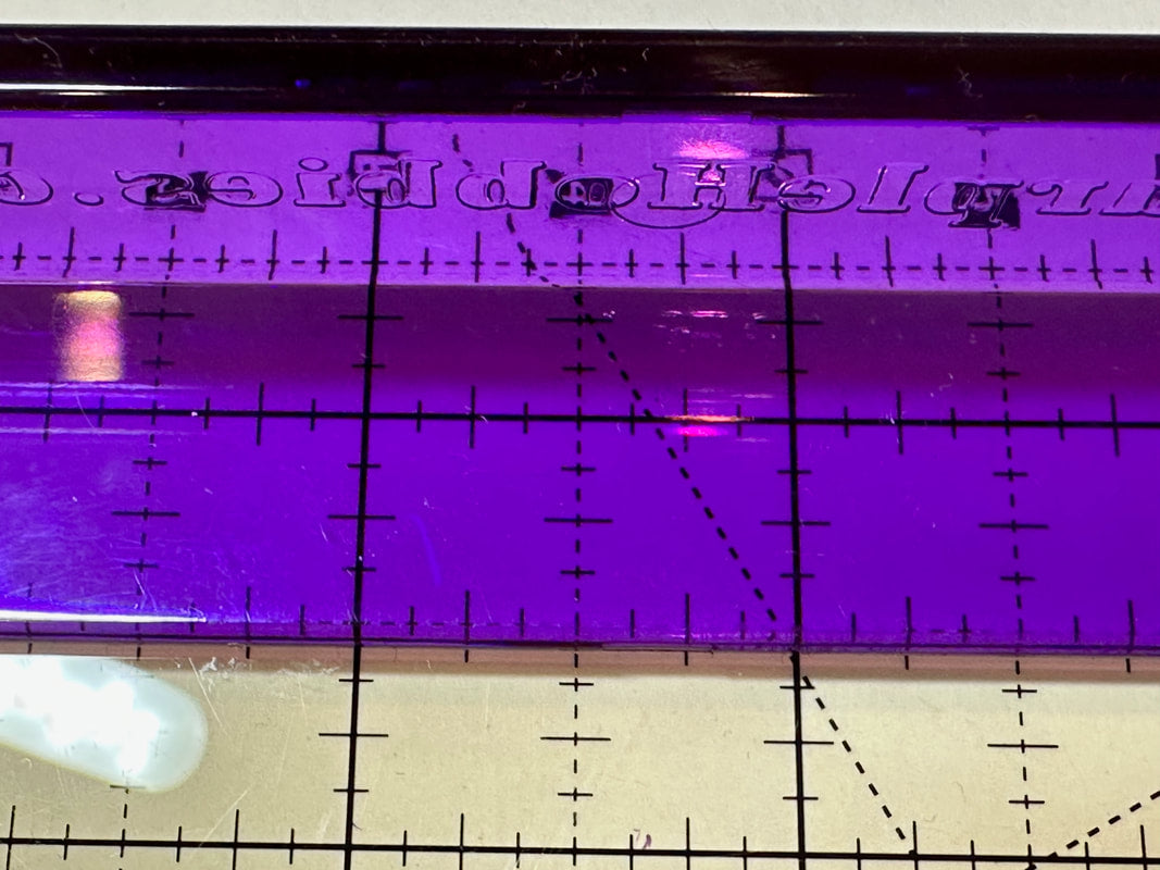 Transparent Ruler Handles